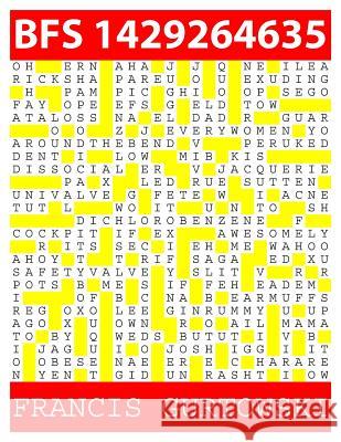 Bfs 1429264635: A BFS Puzzle Gurtowski, Francis 9781511815680 Createspace - książka