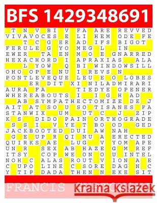 Bfs 1429348691: A BFS Puzzle Gurtowski, Francis 9781511817745 Createspace - książka