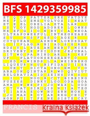 Bfs 1429359985: A BFS Puzzle Gurtowski, Francis 9781511818070 Createspace - książka