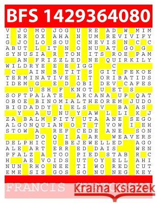 Bfs 1429364080: A BFS Puzzle Gurtowski, Francis 9781511818179 Createspace - książka