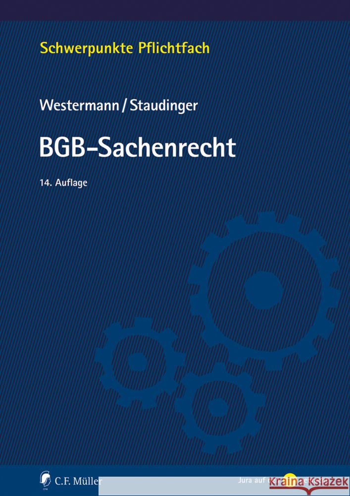 BGB-Sachenrecht Westermann, Harm Peter, Staudinger, Ansgar 9783811457362 C.F. Müller - książka