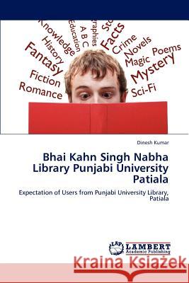 Bhai Kahn Singh Nabha Library Punjabi University Patiala Dinesh Kumar 9783848484102 LAP Lambert Academic Publishing - książka