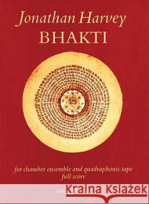 Bhakti Jonathan Harvey 9780571510290 Faber Music Ltd - książka
