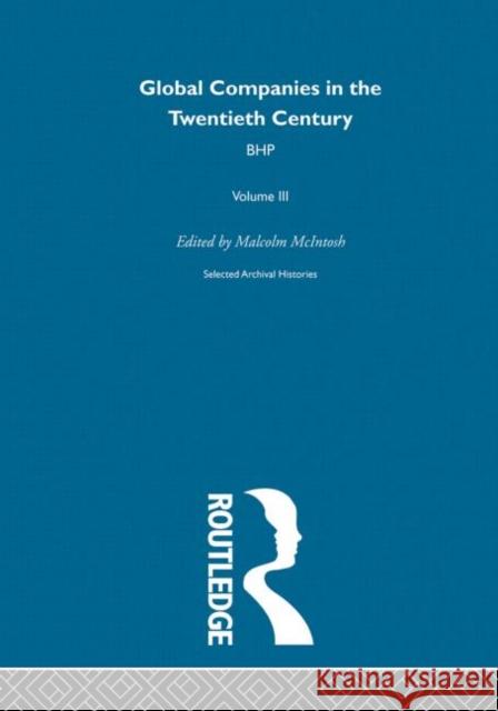 Bhp:Global Comp 20th Cent   V3 M. McIntosh 9780415181136 Routledge - książka