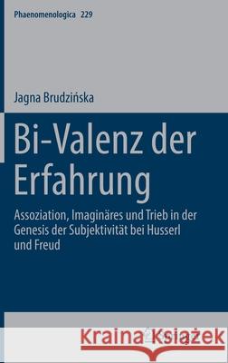 Bi-Valenz Der Erfahrung: Assoziation, Imaginäres Und Trieb in Der Genesis Der Subjektivität Bei Husserl Und Freud Brudzińska, Jagna 9783030179281 Springer - książka