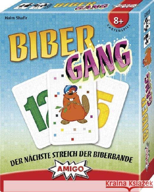 Biber-Gang (Spielkarten) Shafir, Haim 4007396020052 Amigo Verlag - książka