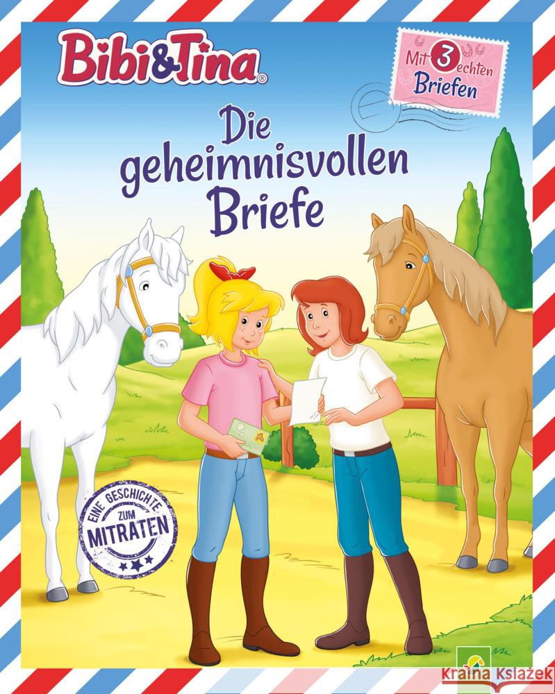 Bibi & Tina Die geheimnisvollen Briefe Dieken, Svenja 9783849929633 Schwager & Steinlein - książka