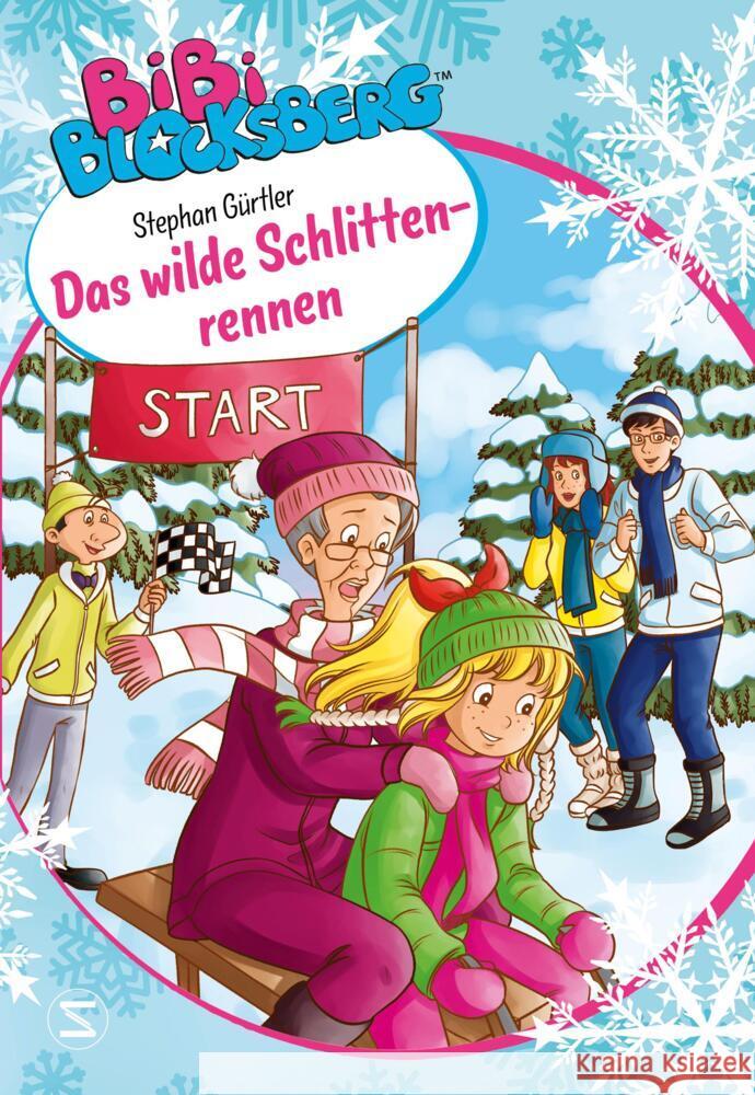 Bibi Blocksberg - Das wilde Schlittenrennen Gürtler, Stephan 9783505144479 Schneiderbuch - książka