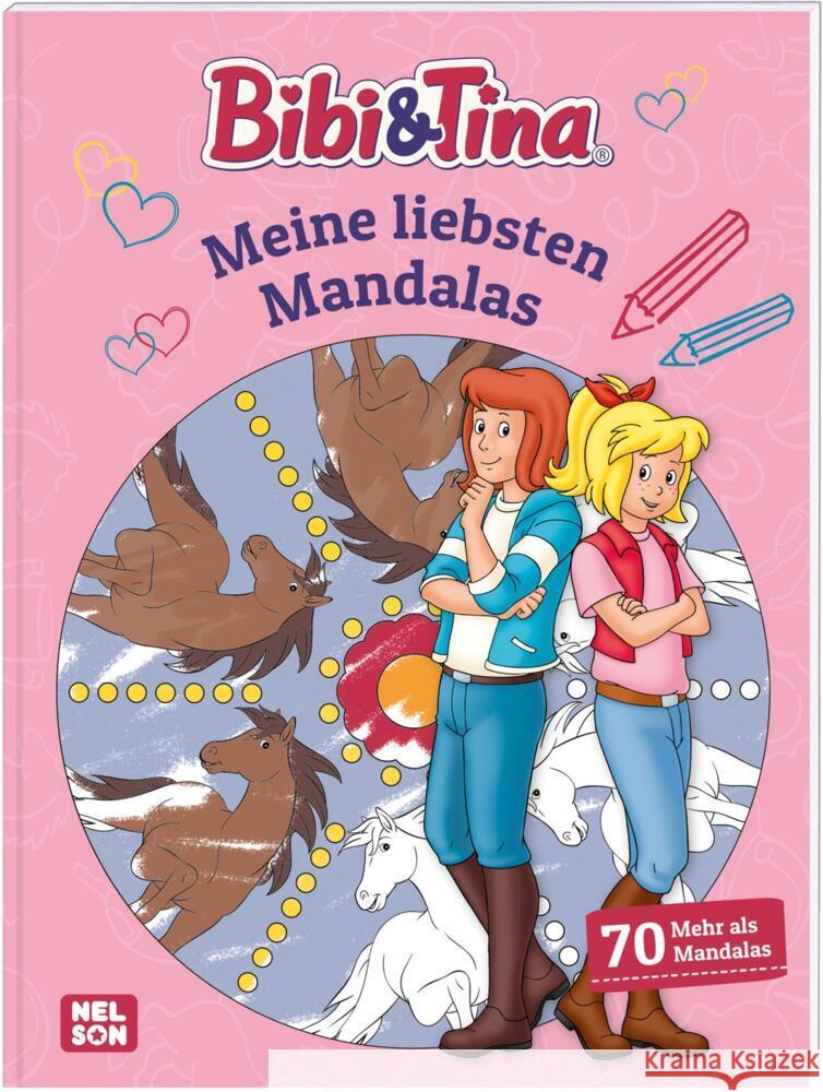 Bibi und Tina: Meine liebsten Mandalas  9783845121352 Nelson - książka