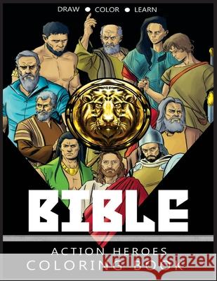 Bible Action Heroes: Coloring Book Javier H. Ortiz Dario Formisani 9781087923420 Supernesis - książka