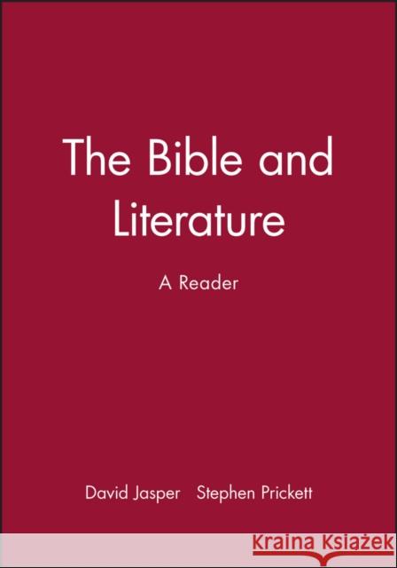 Bible and Literature Jasper, David 9780631208570 Blackwell Publishers - książka