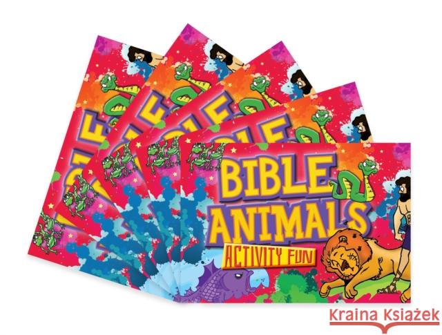 Bible Animals Activity Fun: 5 Pack Dowley, Tim 9781781284094 Candle Books - książka