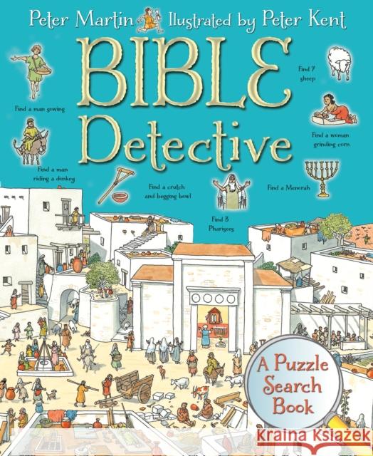 Bible Detective: A Puzzle Search Book Martin, Peter 9780745962764  - książka