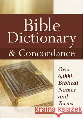 Bible Dictionary & Concordance  9780785825265 Castle Books - książka