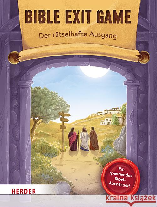 BIBLE EXIT GAME Der rätselhafte Ausgang Stegerer, Lisa, Kunz, Daniel 9783451716997 Herder, Freiburg - książka