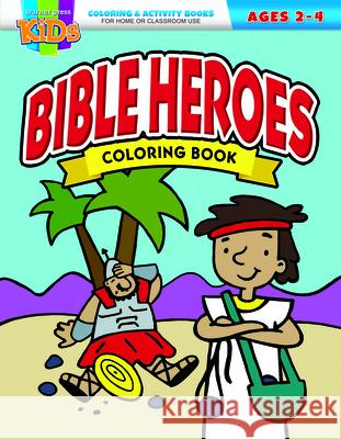 Bible Heroes Coloring Book Warner Press 9781684341634 Warner Press - książka