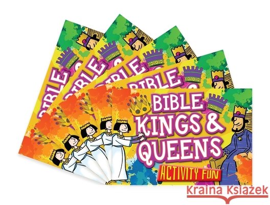 Bible Kings & Queens Activity Fun: 5 Pack Tim Dowley 9781781284308 SPCK Publishing - książka