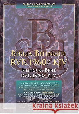 Bible Kjv Bilingual Blk T/I BL Bible 9781558190344 Broadman & Holman Publishers - książka