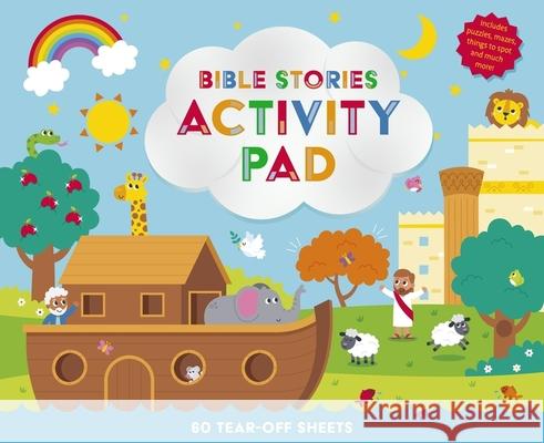 Bible Stories Activity Pad: 60 Activities for 5 years and under Deborah Lock 9781781284759 Candle Books - książka
