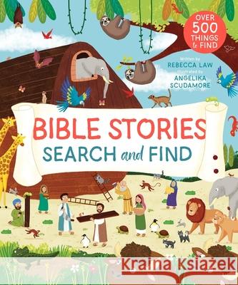 Bible Stories Search and Find Rebecca Law 9781915748270 Lion Cub Books - książka