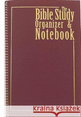Bible Study Organizer & Notebook Jerold Potter 9781557484604 Barbour & Co Inc - książka