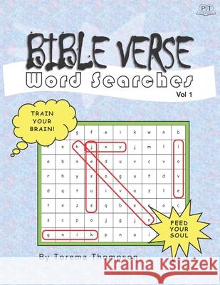 Bible Verse Word Searches: Volume 1 Torema Thompson 9781999961657 Pura Track Publishing - książka