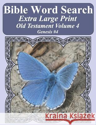 Bible Word Search Extra Large Print Old Testament Volume 4: Genesis #4 T. W. Pope 9781790774043 Independently Published - książka