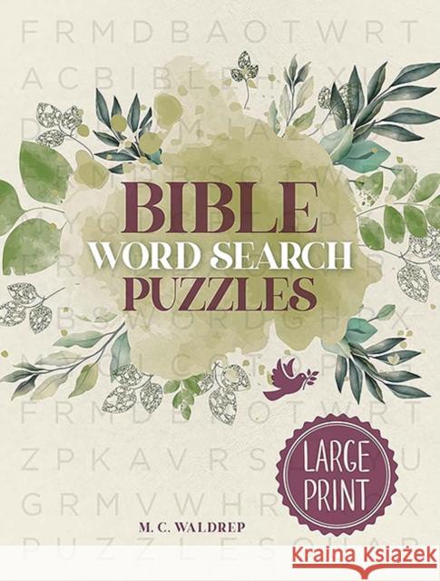 Bible Word Search Puzzles M. C. Waldrep 9780486854939 Dover Publications - książka