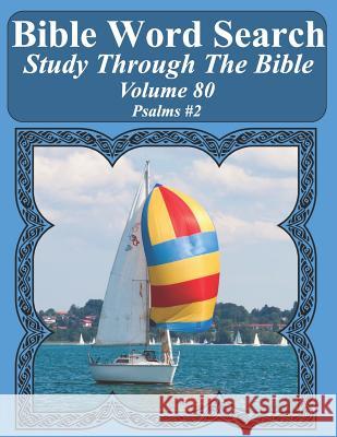 Bible Word Search Study Through The Bible: Volume 80 Psalms #2 Pope, T. W. 9781795716543 Independently Published - książka