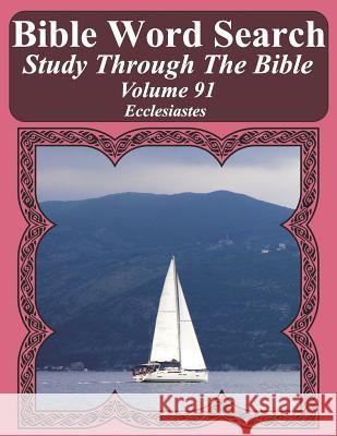 Bible Word Search Study Through the Bible: Volume 91 Ecclesiastes T. W. Pope 9781795717748 Independently Published - książka