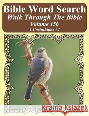 Bible Word Search Walk Through The Bible Volume 156: 1 Corinthians #2 Extra Large Print Pope, T. W. 9781724197344 Independently Published - książka