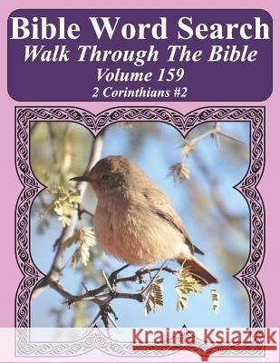 Bible Word Search Walk Through The Bible Volume 159: 2 Corinthians #2 Extra Large Print Pope, T. W. 9781726623834 Independently Published - książka