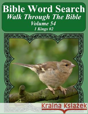 Bible Word Search Walk Through The Bible Volume 54: 1 Kings #2 Extra Large Print Pope, T. W. 9781724287090 Createspace Independent Publishing Platform - książka