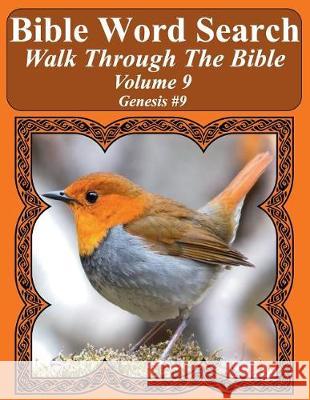 Bible Word Search Walk Through The Bible Volume 9: Genesis #9 Extra Large Print Pope, T. W. 9781719383615 Createspace Independent Publishing Platform - książka