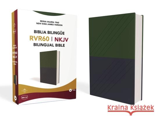 Biblia Bilingue-PR-Rvr 1960/NKJV Rvr 1960- Reina Valera 1960 9781602554443 Grupo Nelson - książka