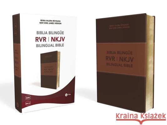 Biblia Bilingue Reina Valera Revisada / New King James Reina Valera Revisada 9781418598105 Grupo Nelson - książka