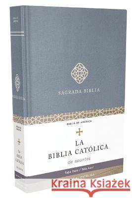 Biblia Católica de Apuntes, Tapa Dura, Tela, Azul Catholic Bible Press 9781400238149 Catholic Bible Press - książka