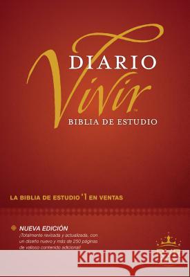 Biblia de Estudio del Diario Vivir Rvr60 Tyndale 9781496411259 Tyndale House Publishers - książka