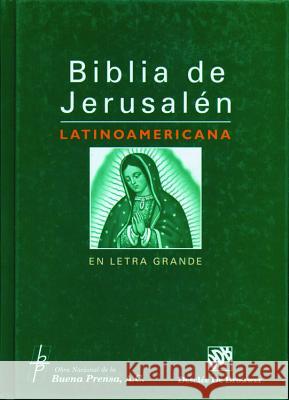 Biblia de Jerusalen Latinoamericana en Letra Grande-OS  9780814642771 Buena Prensa Publications - książka