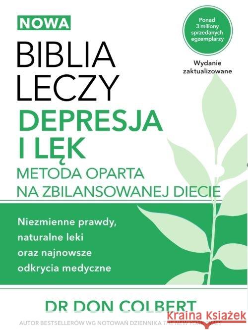 Biblia leczy.Depresja i lęk Colbert Don 9788380210707 M - książka