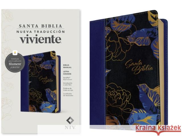 Biblia Manual NTV, Letra Grande Con Filament  9781496488329 Tyndale House Publishers - książka