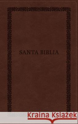 Biblia Reina-Valera 1960, Tierra Santa, Ultrafina Letra Grande, Leathersoft, Café, Con Cierre Vida 9780829772166 Vida Publishers - książka