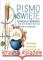 Biblia Tysiąclecia duża TW (komunia kielich) praca zbiorowa 5902490426528 Pallottinum - książka