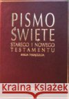 Biblia Tysiąclecia - opr. skórzana złote tłoczenia Camembert 2900000001732 Discoteca Pick Up