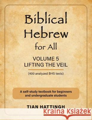 Biblical Hebrew for All: Volume 5 (Lifting the Veil) - Second Edition Tian Hattingh Prof Lubbe  9781907313509 London Press - książka