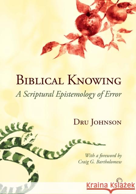 Biblical Knowing: A Scriptural Epistemology of Error Johnson, Dru 9780227174388 James Clarke Company - książka