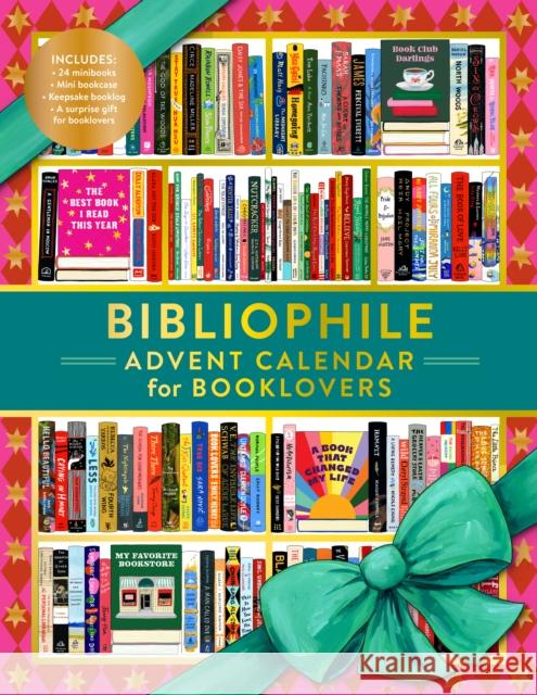 Bibliophile Advent Calendar for Booklovers Jane Mount 9781797233901 Chronicle Books - książka