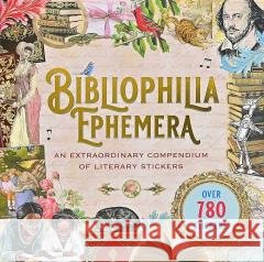 Bibliophilia Ephemera Sticker Book Peter Pauper Press Inc 9781441342058 Peter Pauper Press - książka