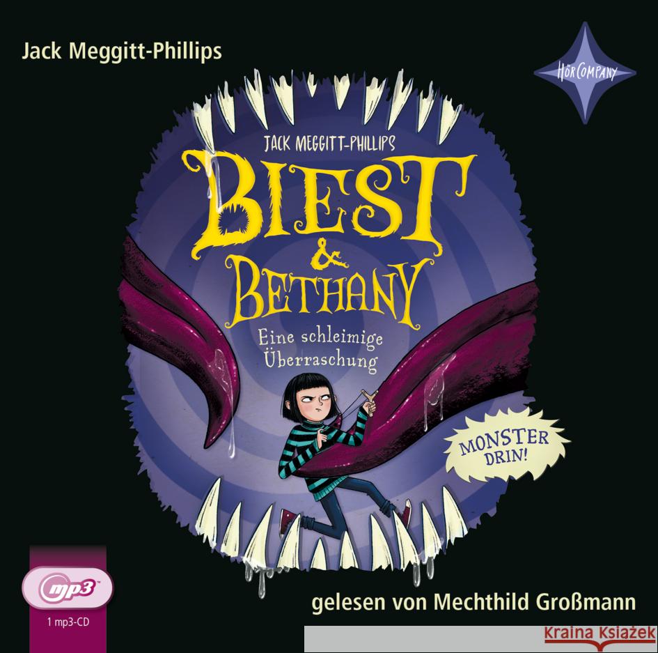 Biest & Bethany - Eine schleimige Überraschung | 3, Audio-CD Meggitt-Phillips, Jack 9783966320504 Hörcompany - książka