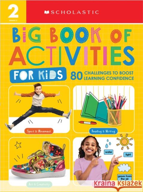 Big Book of Activities for Kids: Scholastic Early Learners (Activity Book) Scholastic 9781338883015 Cartwheel Books - książka